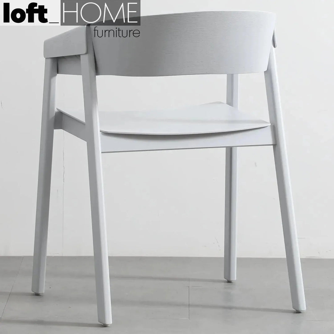 Scandinavian Wood Dining Chair SIMONE