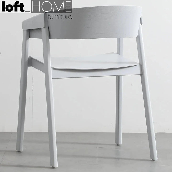 Scandinavian Wood Dining Chair SIMONE