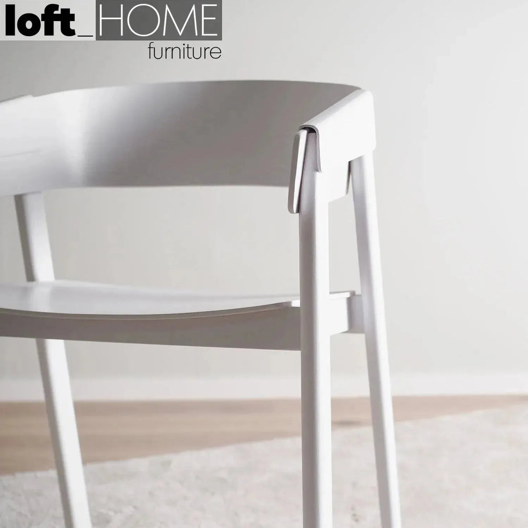 Scandinavian Wood Dining Chair SIMONE