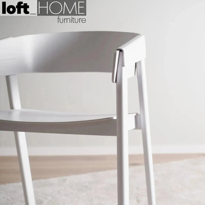 Scandinavian Wood Dining Chair SIMONE