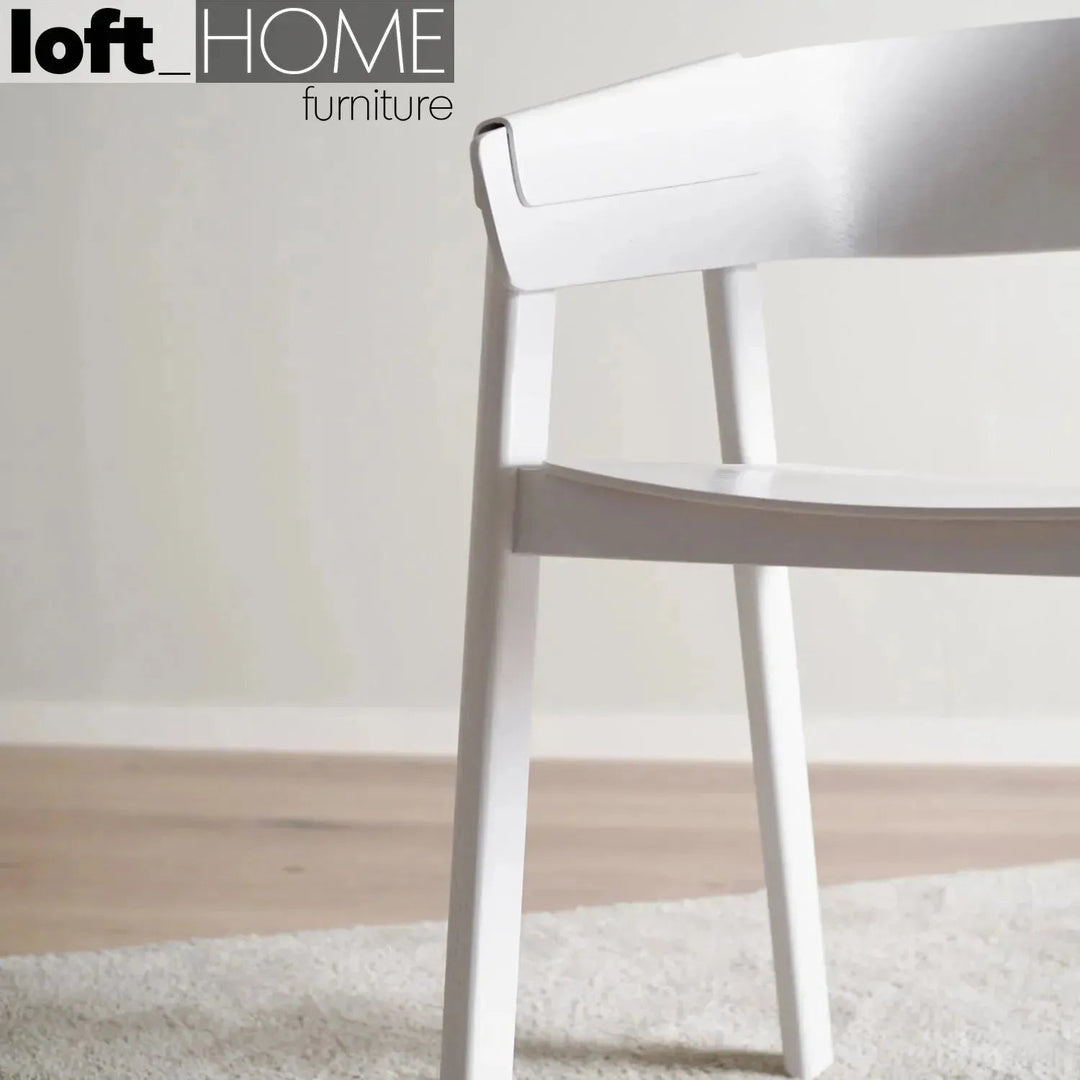 Scandinavian Wood Dining Chair SIMONE