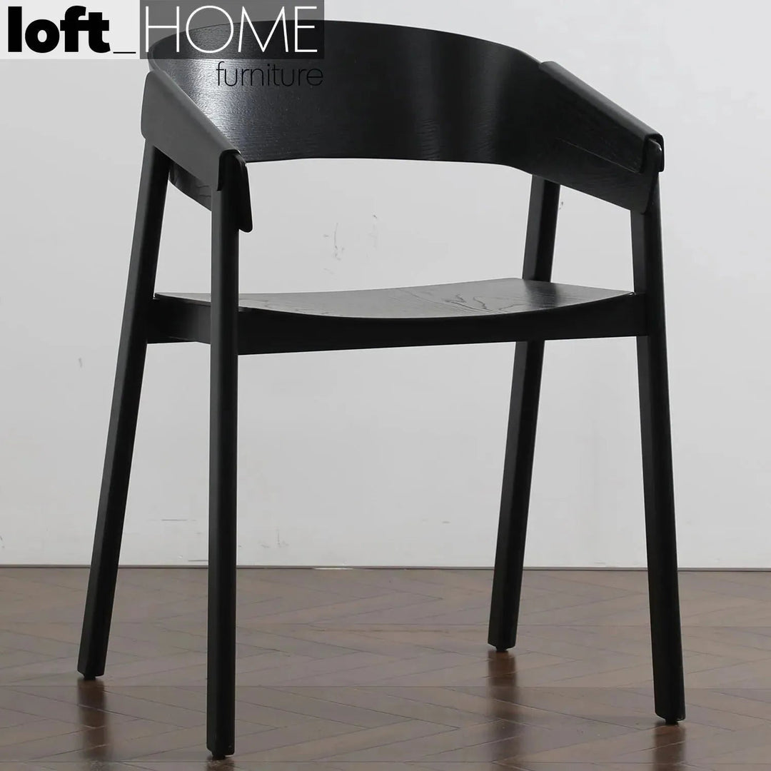 Scandinavian Wood Dining Chair SIMONE