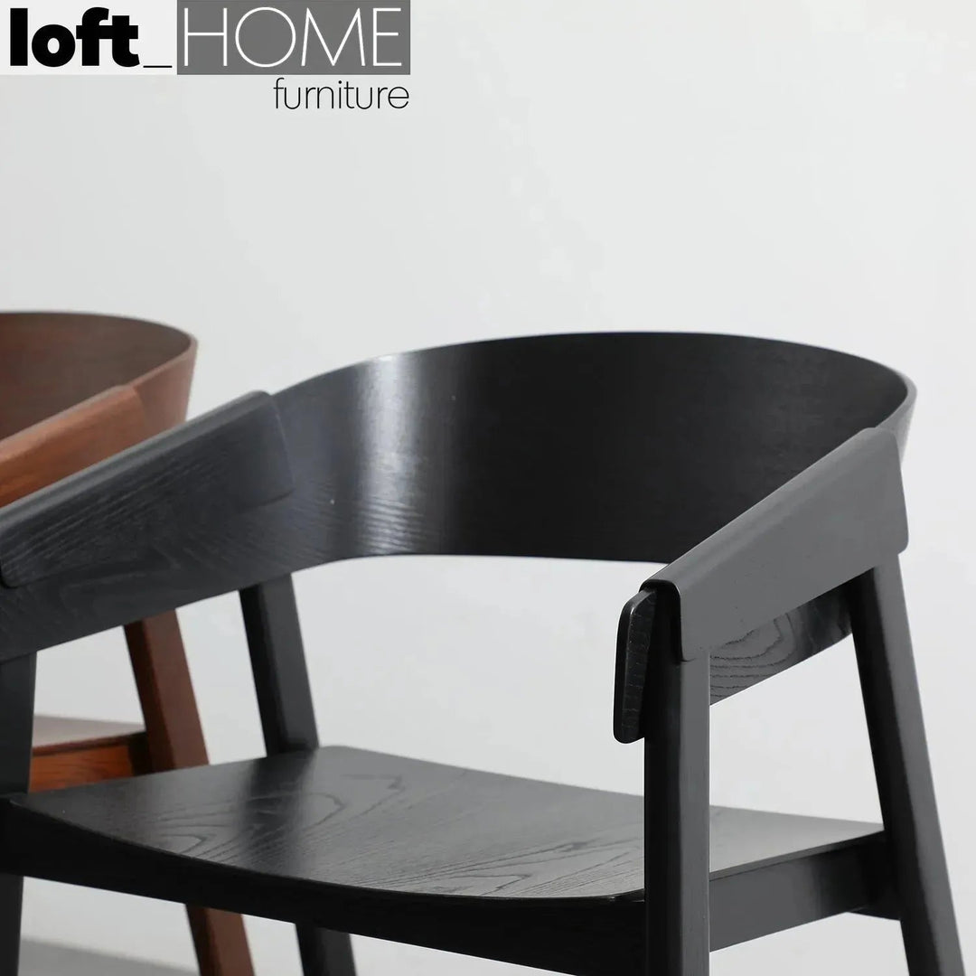 Scandinavian Wood Dining Chair SIMONE