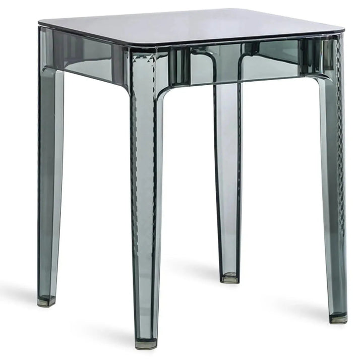 Contemporary Tempered Glass Side Table CIELO