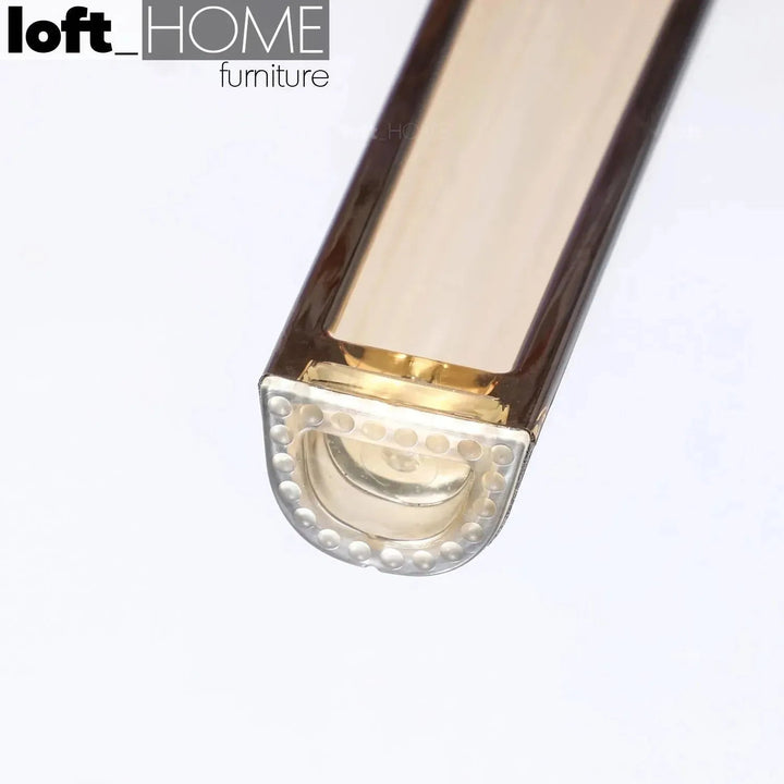 Contemporary Tempered Glass Side Table CIELO