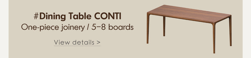 Japandi Walnut Wood Stool CONTI More Details and Instruction_6