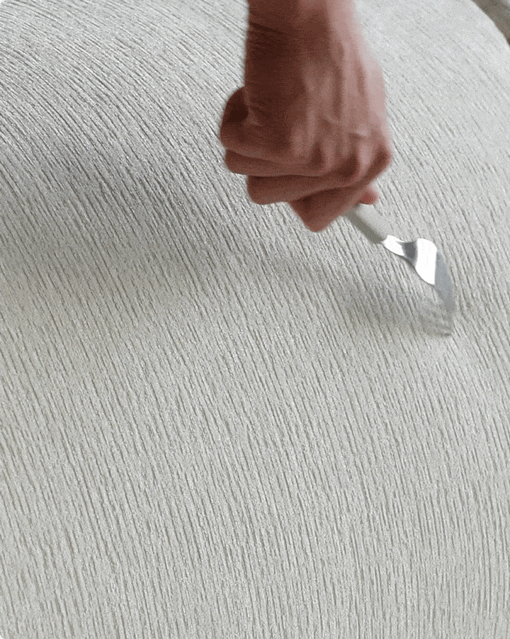 Minimalist Chenille Velvet Fabric 1 Seater Sofa DRIFT