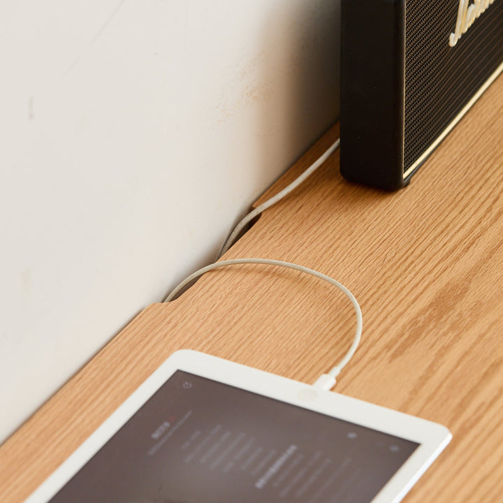 Scandinavian Oak Wood TV Console LYNE