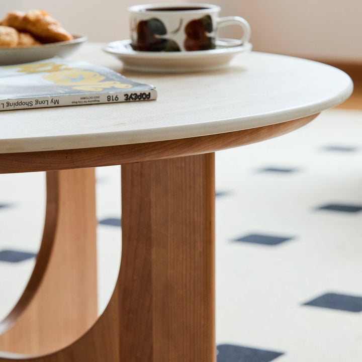 Scandinavian Sintered Stone Coffee Table Set SHELLS
