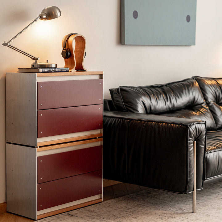 Bauhaus Aluminium Modular TV Console GEOMETRIC