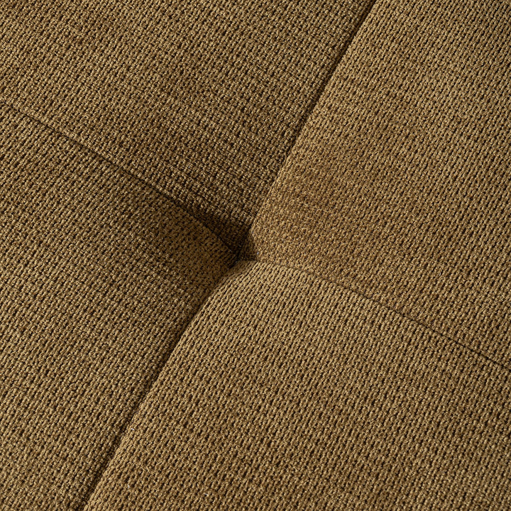 Cream Cotton Fabric Modular Chaise 2 Seater Sofa MOSSY