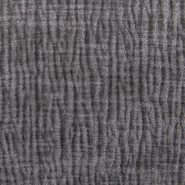 Modern velvet fabric 3 seater sofa raven in real life style.