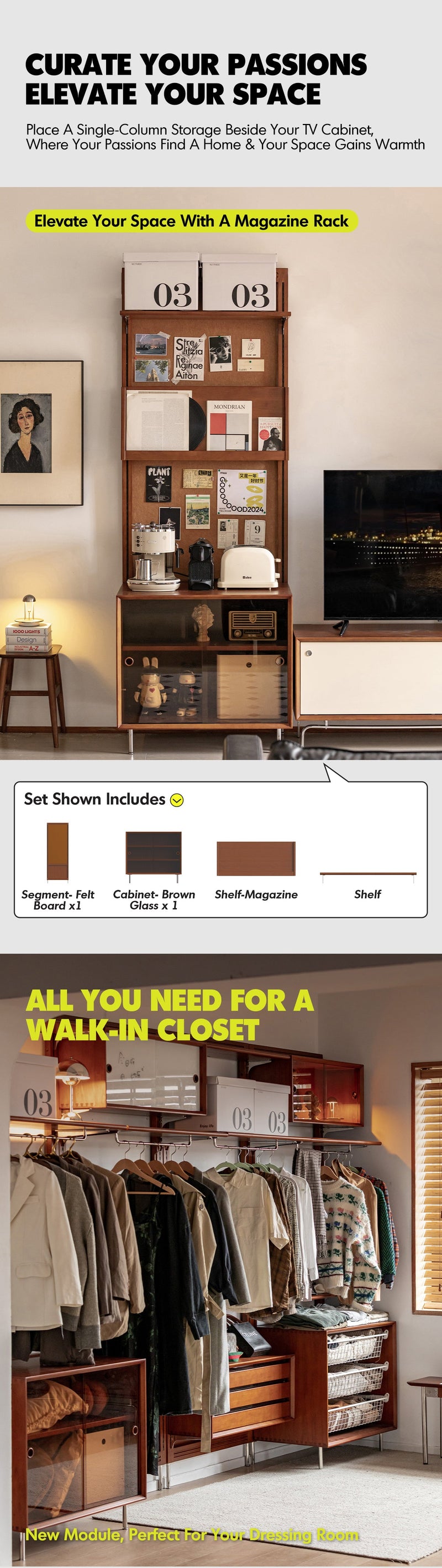 Bauhaus Boxwood Modular Hanging Wall Shelf System MUSE ENTRYWAY More Details and Instruction_11