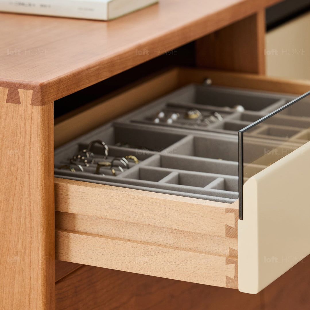 Scandinavian Cherry Wood Dressing Table TIMELESS