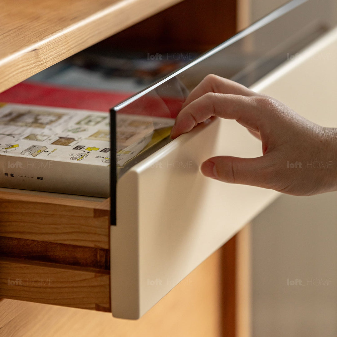 Scandinavian Cherry Wood Chest Of Drawers TIMELESS 9