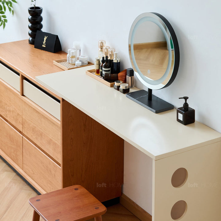 Scandinavian Cherry Wood Dressing Table TIMELESS