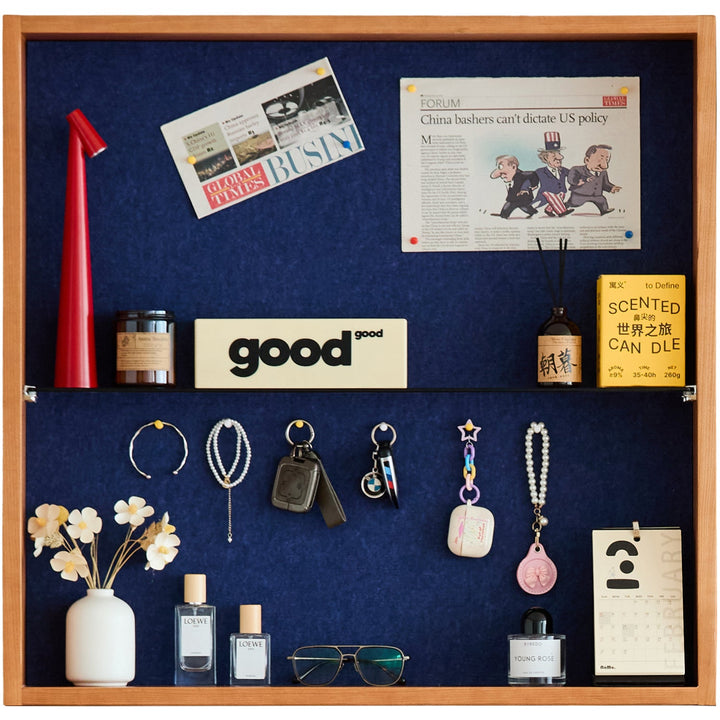 Scandinavian Cherry Wood Shoe Cabinet CORNER