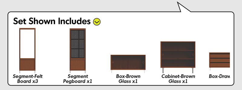 Bauhaus Boxwood Modular Hanging Wall Shelf System MUSE ENTRYWAY More Details and Instruction_14