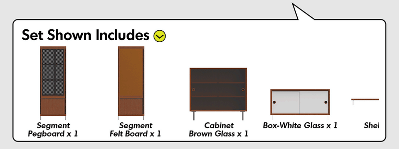 Bauhaus Boxwood Modular Hanging Wall Shelf System MUSE ENTRYWAY More Details and Instruction_16