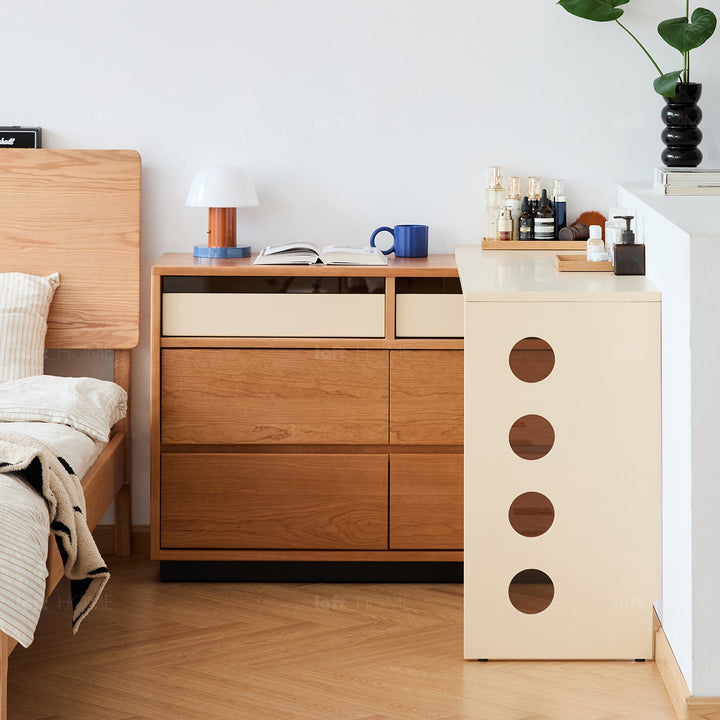 Scandinavian Cherry Wood Dressing Table TIMELESS
