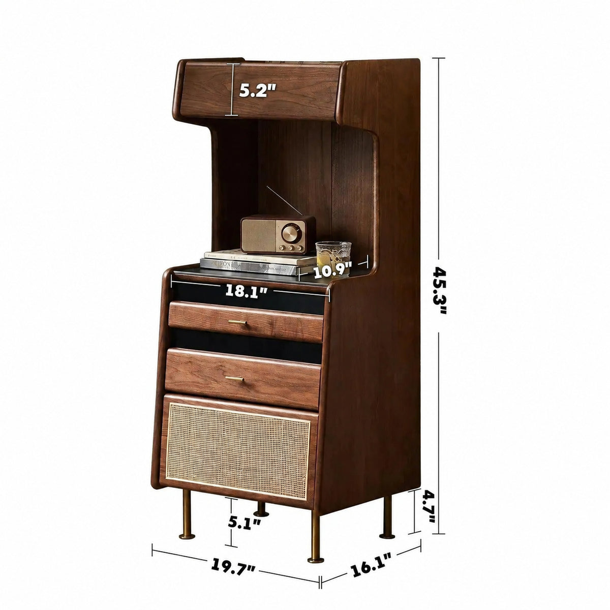 Japandi Wood Cabinet GOYA Size Chart