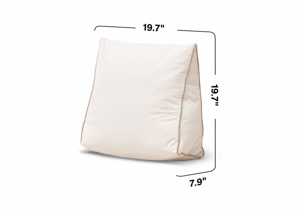 Modern Cat Scratch Resistant Fabric Triangle Rest Pillow YOU Size Chart