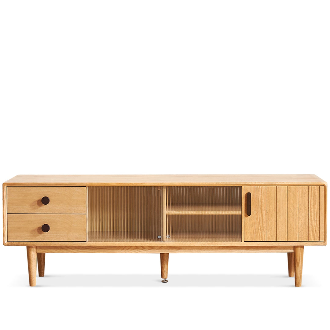 Scandinavian oak wood tv console danya environmental situation.