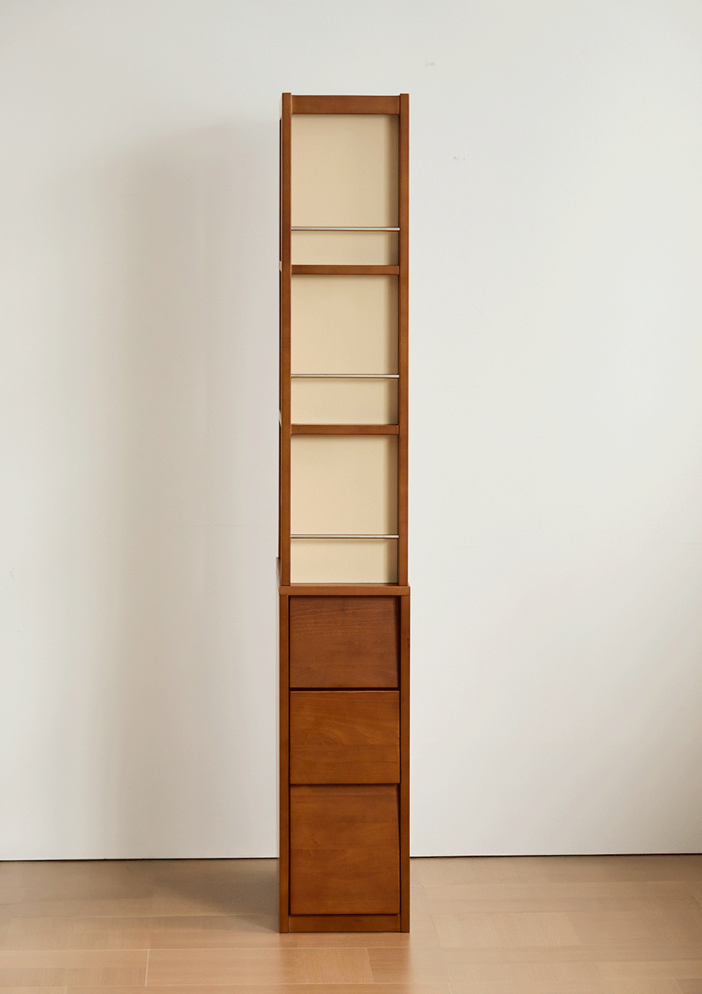 Bauhaus boxwood corner bookshelf mies color swatches.