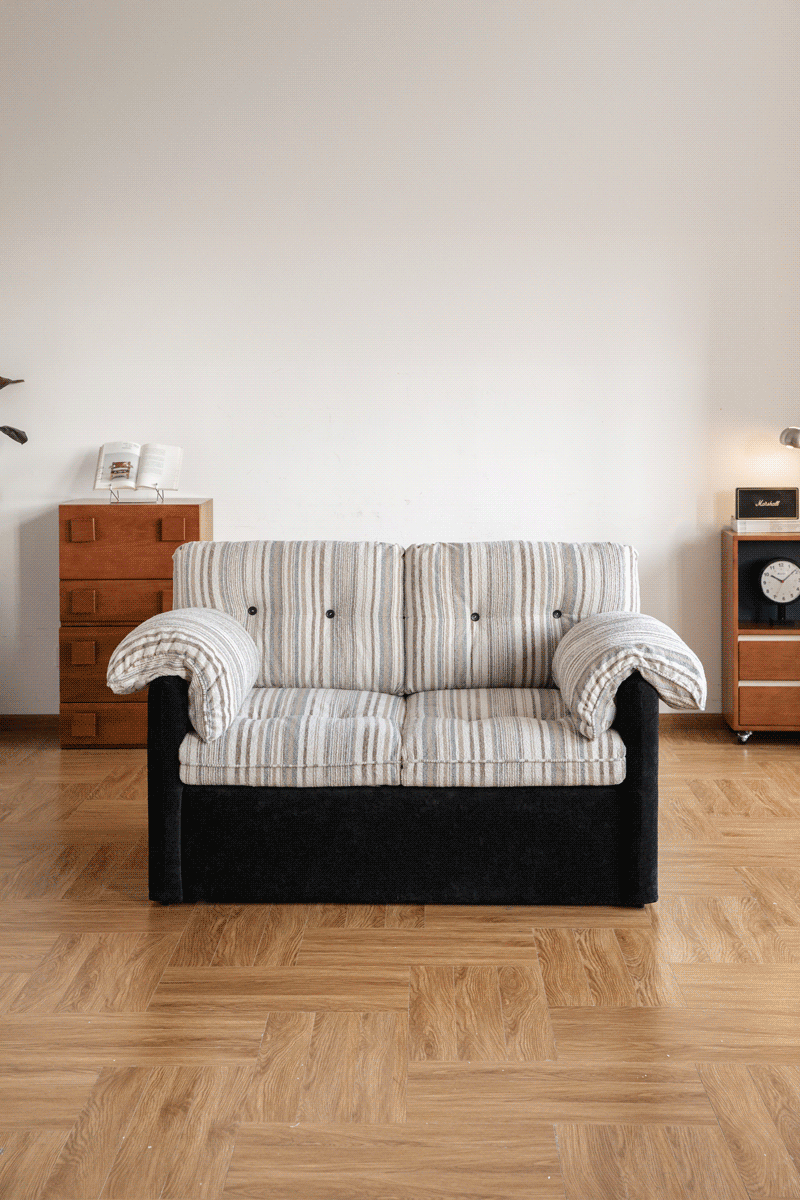 Bauhaus chenille velvet fabric 2 seater sofa bed ziru color swatches.
