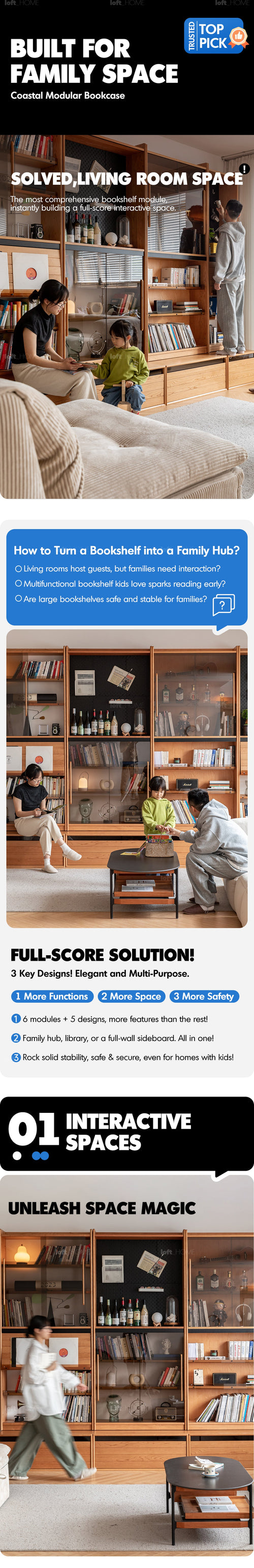 Scandinavian Cherry Wood Bookshelf STORY Good to Know Preview-1
