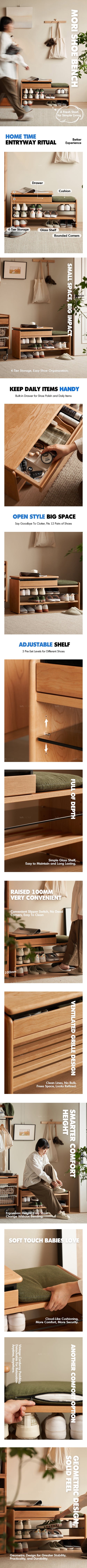 Scandinavian Cherry Wood Shoe Changing Bench MORI Good to Know Preview-1