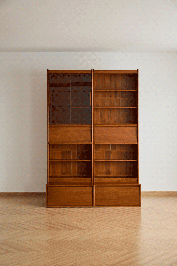 Vintage Boxwood Bookshelf VISTA