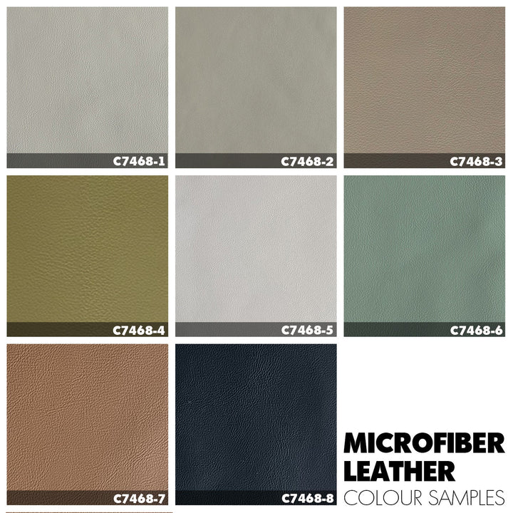 Modern Microfiber Leather Bed LINCOLN