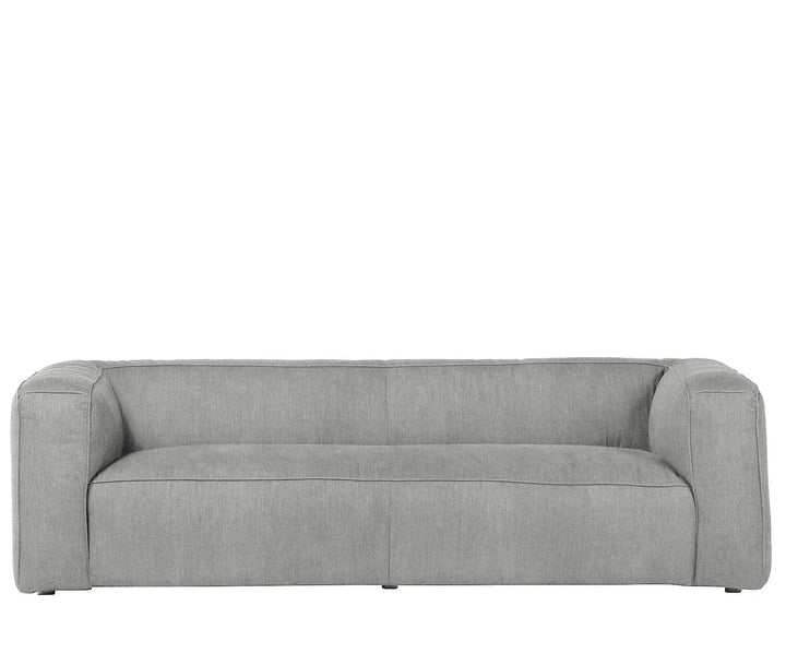 Minimalist canvas fabric 3 seater sofa finesse environmental situation.