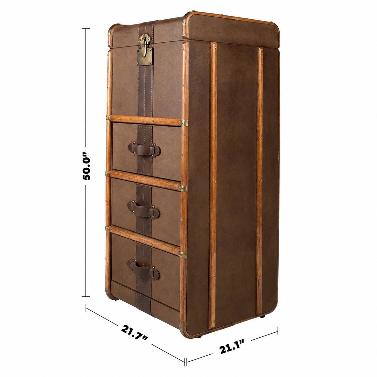 Vintage Canvas Drawer Cabinet Side Cabinet RICHARDS' TRUNK CANVAS Size Chart