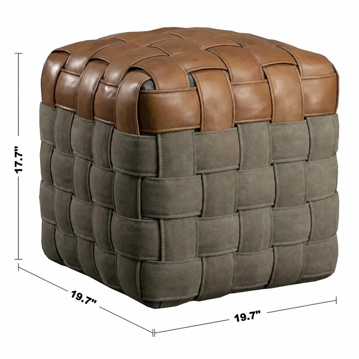 Vintage Genuine Leather Ottoman MARTIN S Size Chart