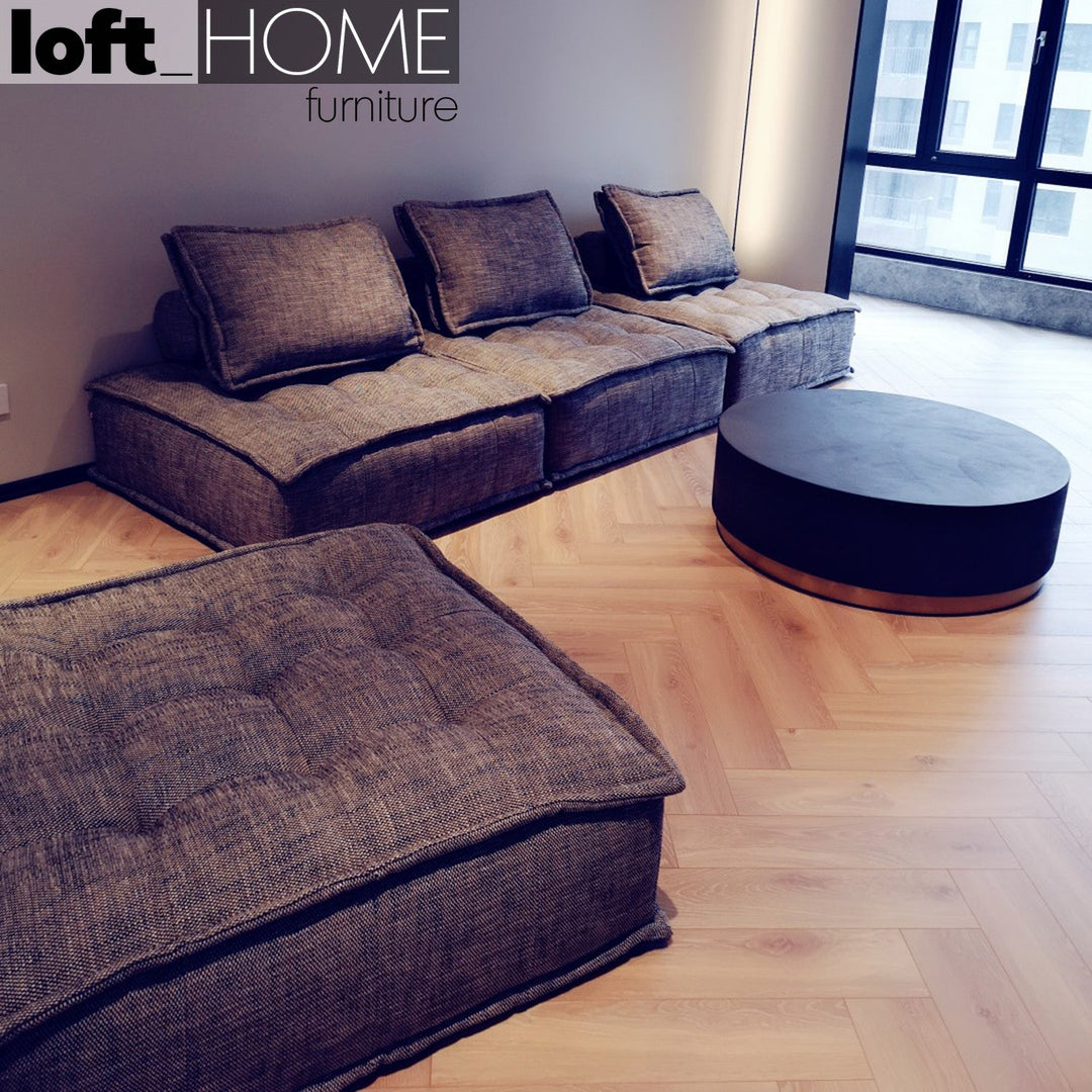 Vintage Fabric 1 Seater Sofa ELEMENT SINGLE