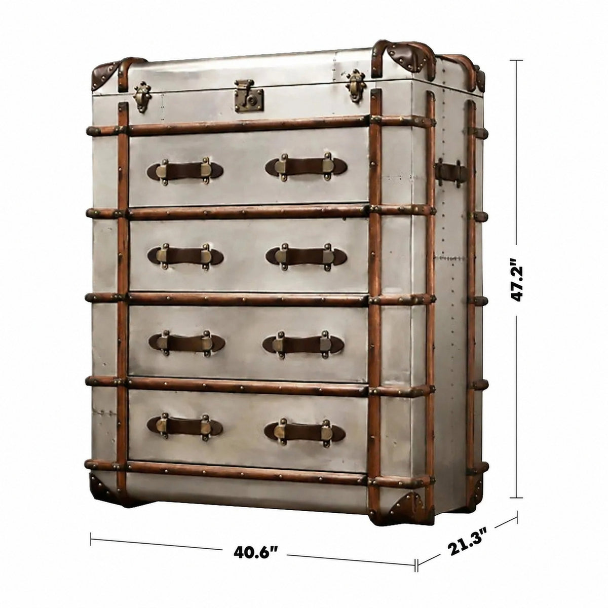 Industrial Aluminium Drawer Cabinet RICHARDS TRUNK Size Chart