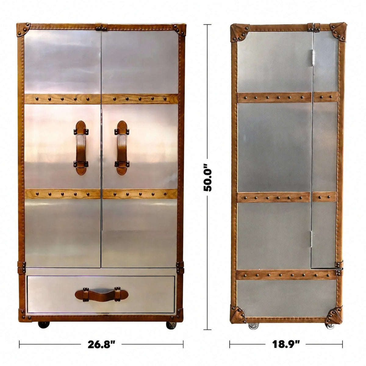 Industrial Aluminium Wine Cabinet AIRCRAFT Size Chart