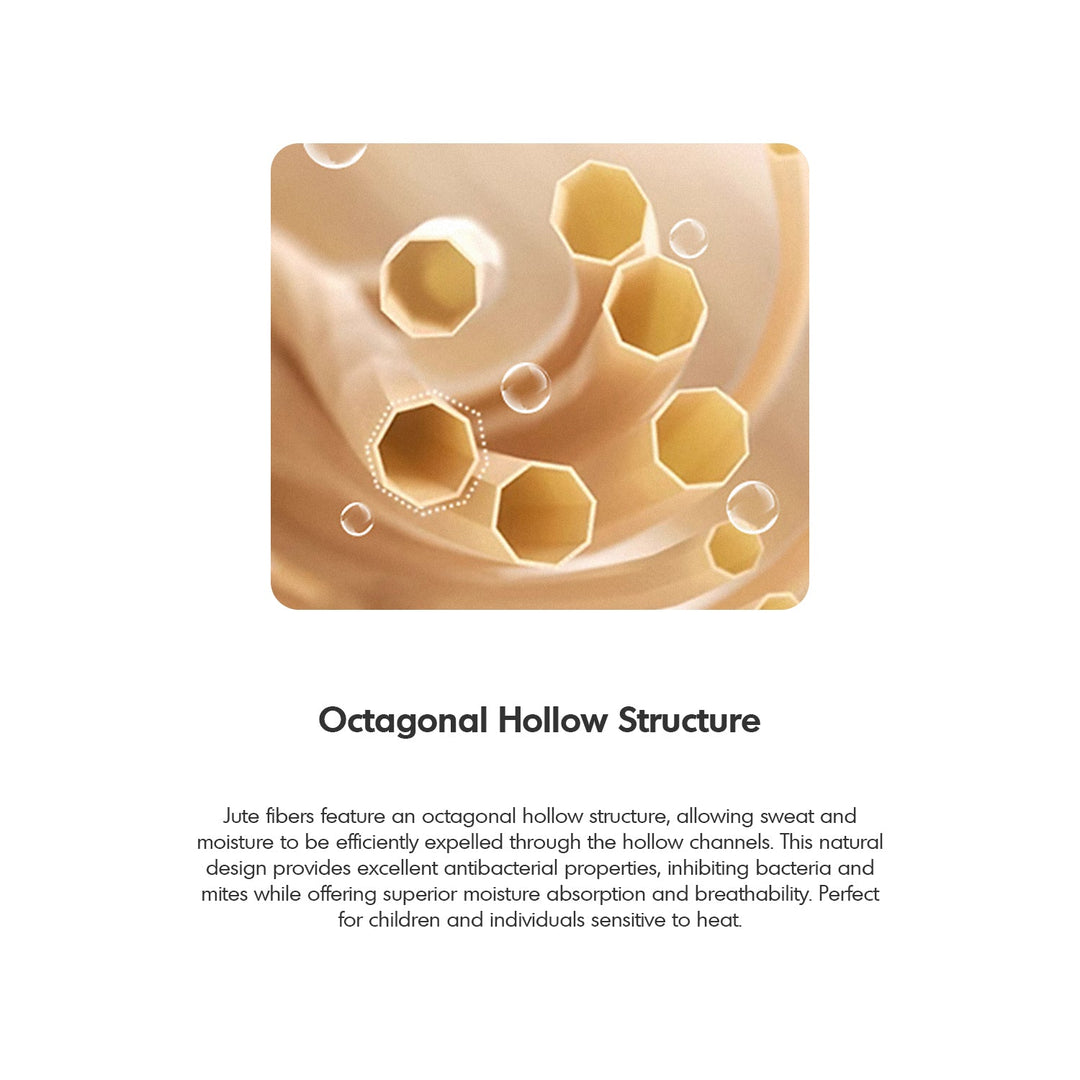 22cm Natural Latex Jute Fiber Pocket Spring Double Side Mattress FOREST