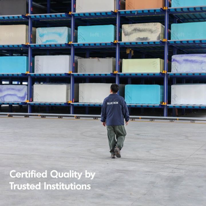 22cm Pocket Spring Gel Memory Foam Mattress BLUEBOX Z1