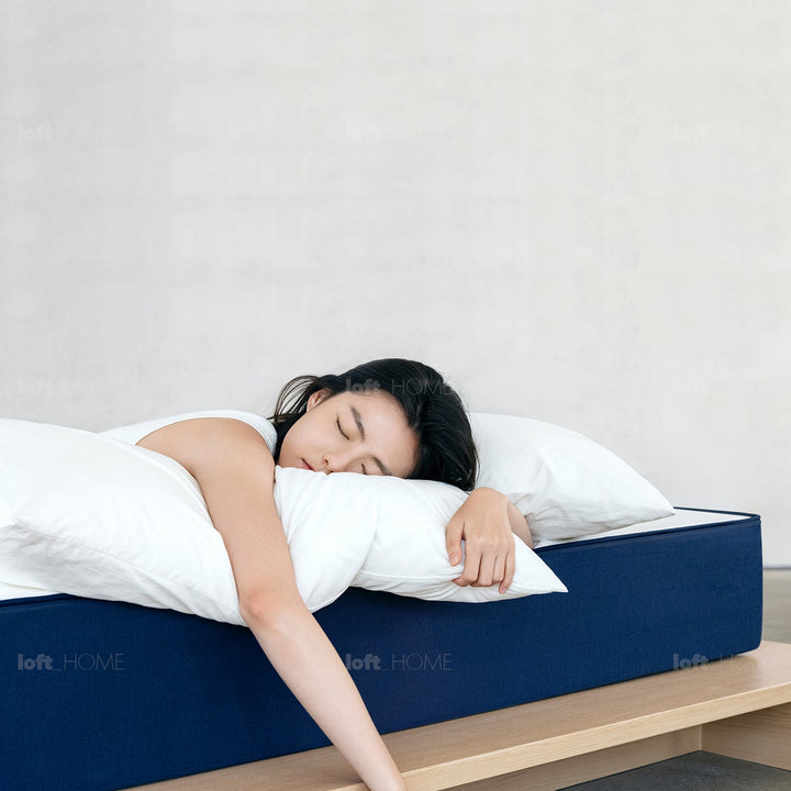 22cm Pocket Spring Gel Memory Foam Mattress BLUEBOX Z1