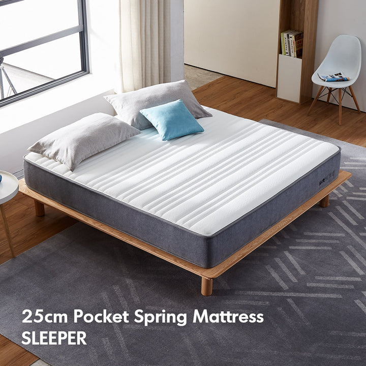 25cm Pocket Spring Mattress SLEEPER