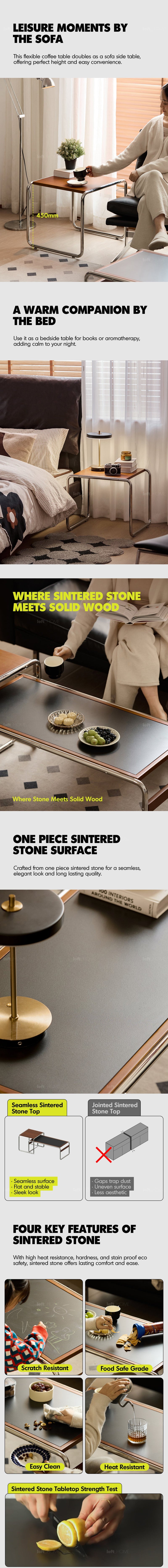 Bauhaus Boxwood Sintered Stone Coffee Table Set RIO More Details and Instruction_2