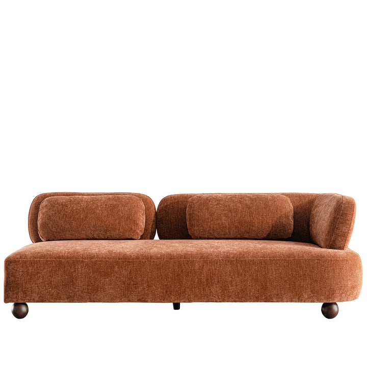 Cream Velvet Fabric Modular Corner 3 Seater Sofa BUBBA