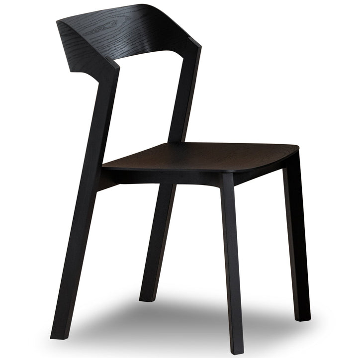 Minimalist Ash Wood Dining Chair PEARL