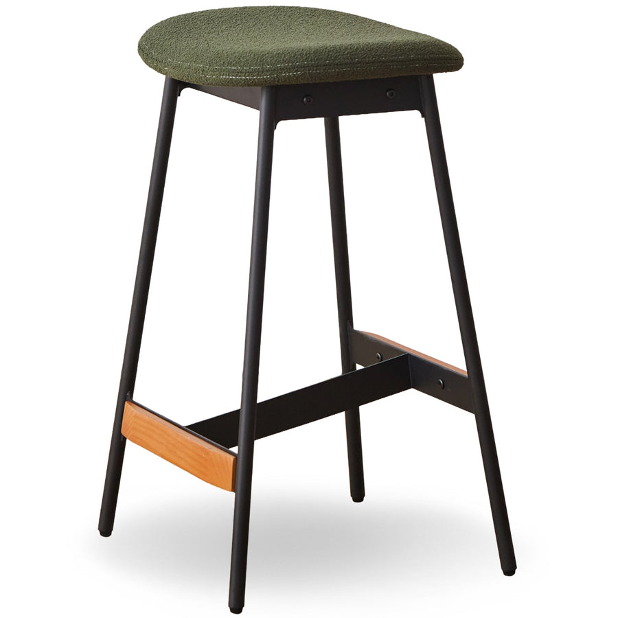 Modern Boucle Fabric Bar Chair BIRD