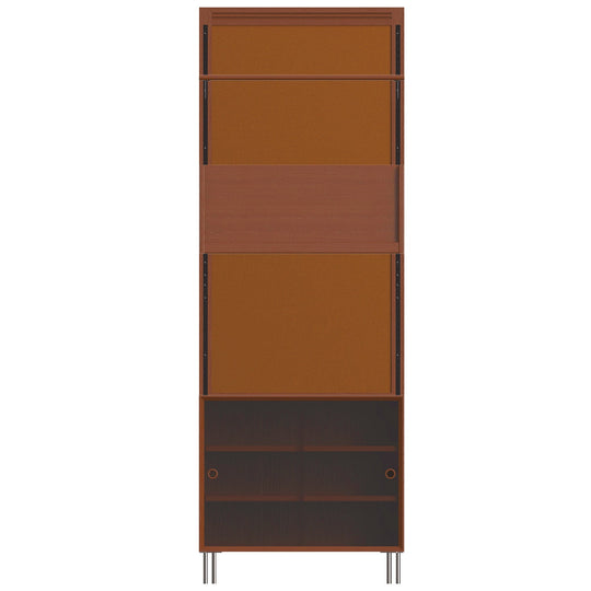 Bauhaus Boxwood Modular Hanging Wall Shelf System MUSE SINGLE