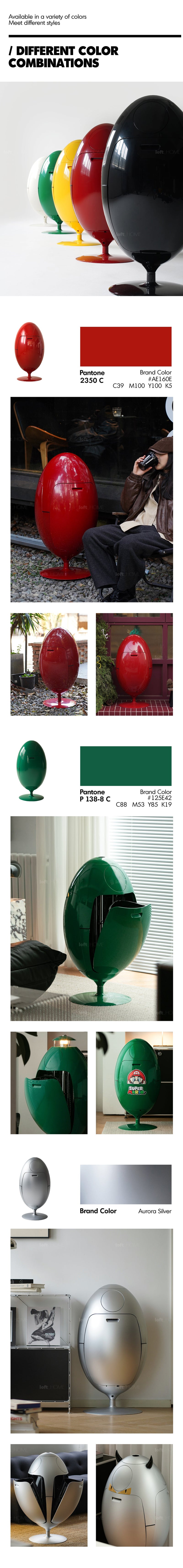 Bauhaus ABS Waste Bin EGG More Details and Instruction_2