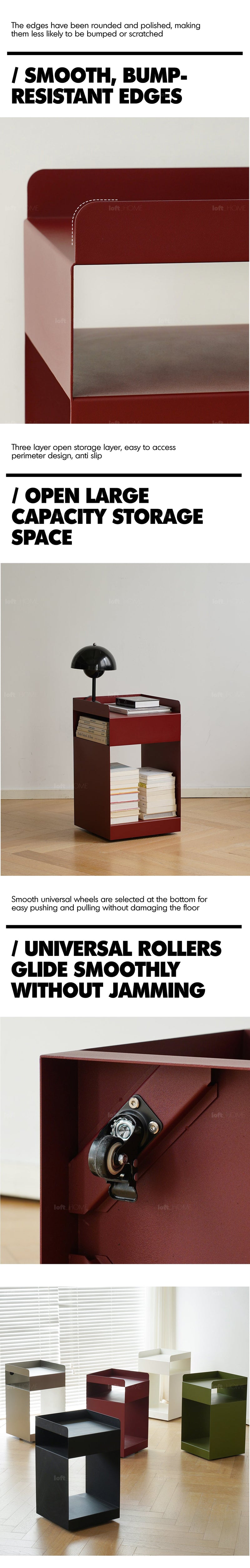 Bauhaus Steel Side Table RUBIK More Details and Instruction_3